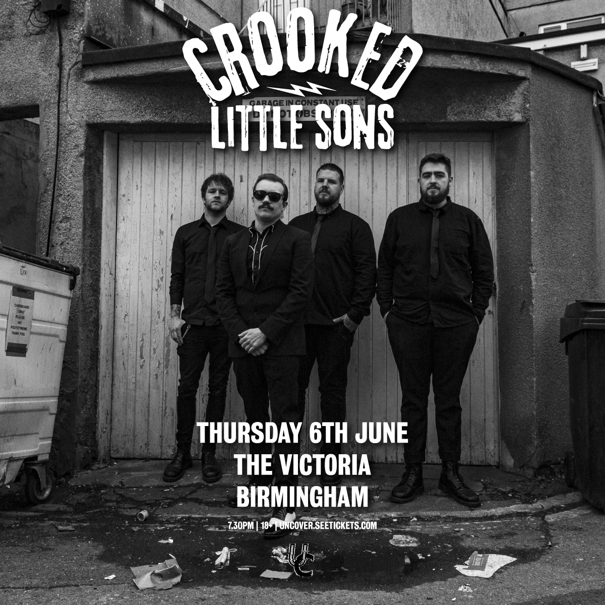 Catch Exeter-born punk rock 'n' roll purveyors @CrookedLSons when they join us for a headline show on Thursday, 6th June 💥 Tickets on sale now: bit.ly/44pa4Zr