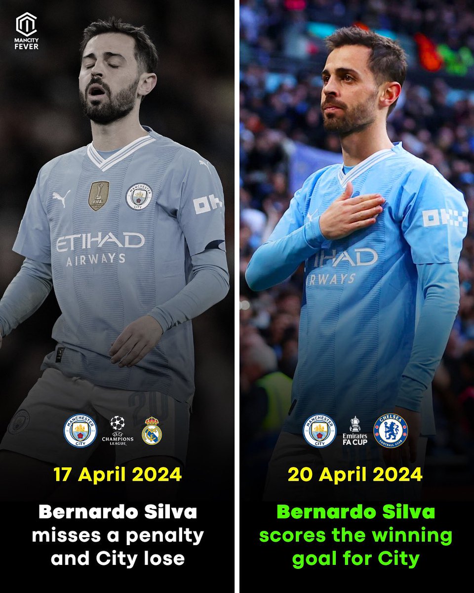 mancityfever2's tweet photo. From zero to hero in just four days! 🥺 https://t.co/dnkaNTkhqA