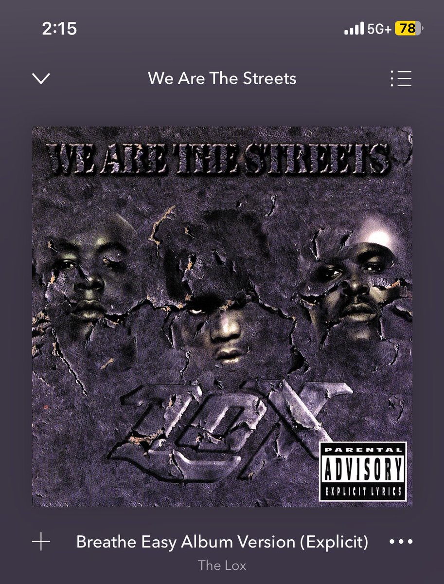Forgot how 🔥🔥 this album was!! @thelox @Therealkiss