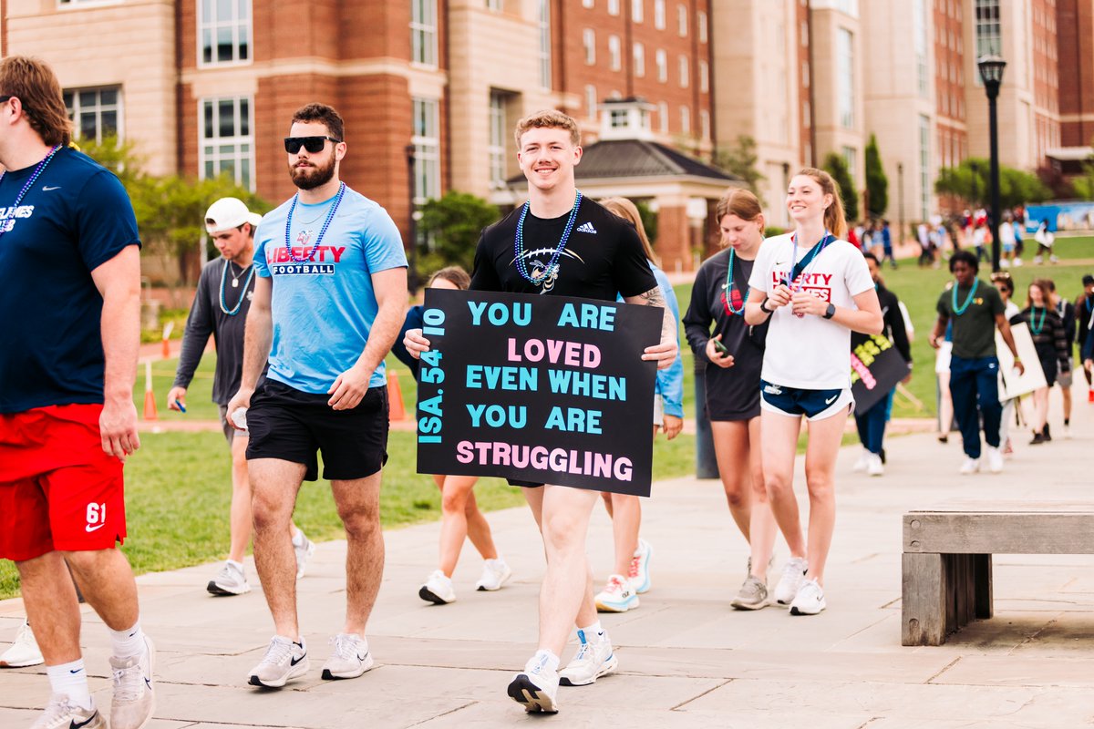 Step by step, we walk to bring awareness in the fight against suicide. #StopSuicide