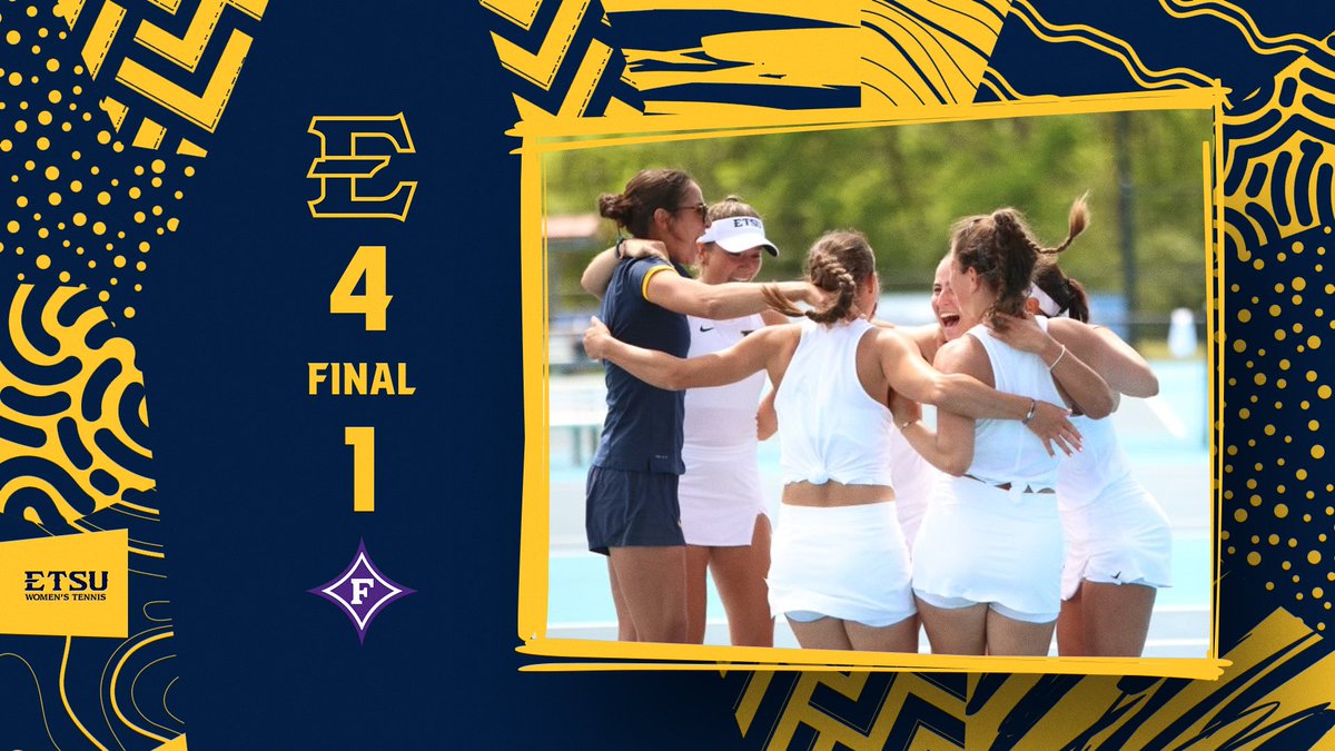 𝘽𝙐𝘾𝙎 𝙒𝙄𝙉! 𝘽𝙐𝘾𝙎 𝙒𝙄𝙉! 𝘽𝙐𝘾𝙎 𝙒𝙄𝙉! Your Buccaneers are SoCon Tournament Champions for the second straight year with a 4-1 win over Furman! #ETSUTough
