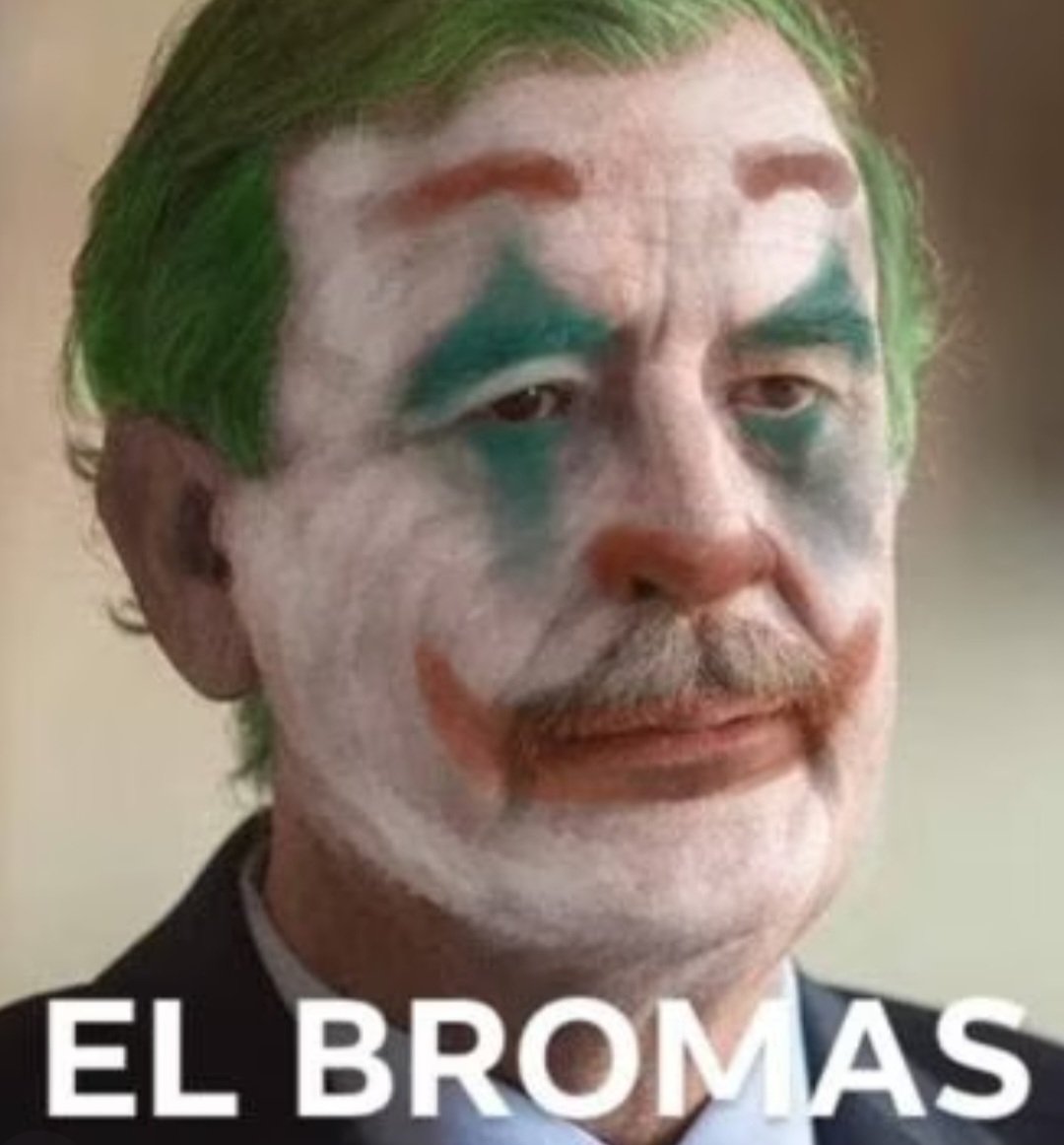 Chapis_DC's tweet photo. @VicenteFoxQue Vergüenza debería tener de opinar . https://t.co/2xlZoCHu1O