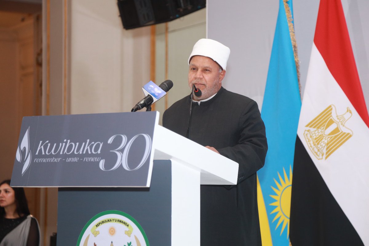 Today #Rwanda-ns in Egypt, Diplomatic Corps and Friends of Rwanda gathered  to commemorate the 1994 Genocide against the Tutsis in Rwanda