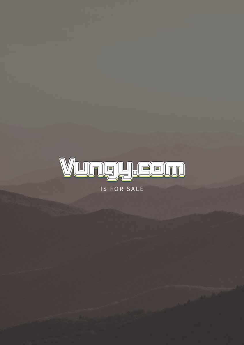 Vungy.com is for sale 🚀🚀📢📢⚡⚡⚡⚡⚡

#business #brandnames #brandname #businessname  #sedo #dan #afternic #brandable #forsale #name
#DomainInvesting #DomainForSale #domain #Domains #domainnames  #DomainNameForSale  #domainers  #DomainName #ChatGPT #squadhelp