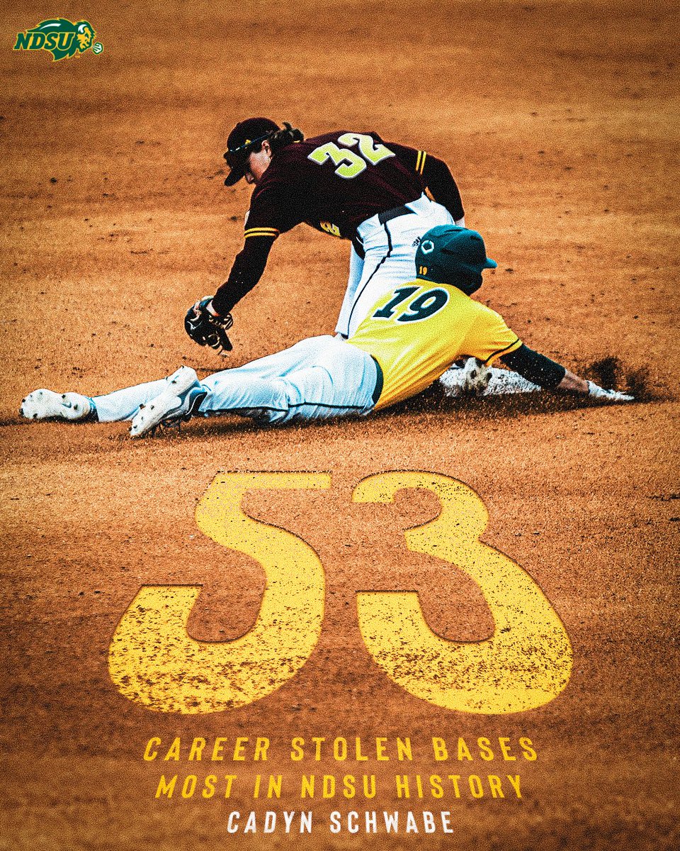 NDSU Baseball (@ndsubaseball) on Twitter photo ๐๐ก๐ ๐๐ข๐ง๐ ๐จ๐ ๐๐ญ๐จ๐ฅ๐๐ง ๐๐๐ฌ๐๐ฌ ๐
<a href="/cadschwabe3/">Cadyn Schwabe</a> ๐๐ก๐ ๐๐ข๐ง๐ ๐จ๐ ๐๐ญ๐จ๐ฅ๐๐ง ๐๐๐ฌ๐๐ฌ ๐
<a href="/cadschwabe3/">Cadyn Schwabe</a>
