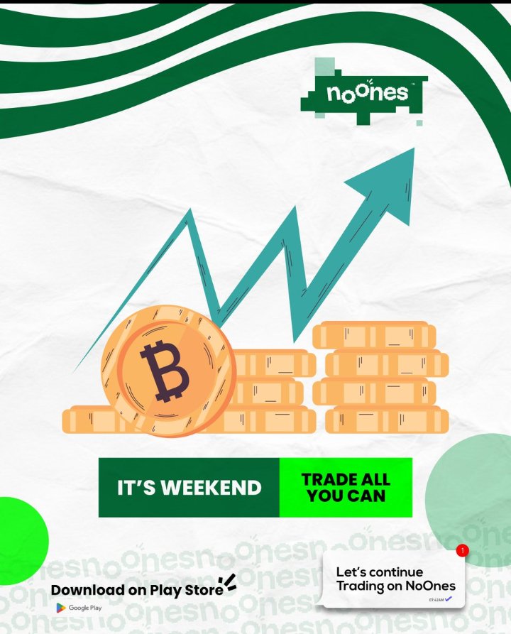 🎉 Weekends are the best on #NoOnes! Always buzzing with trading activity! Join Noones.com today and become part of the community on the path to #FinancialFreedom! 💸🚀 Noones.com|#EveryoneEats #P2P #USDT