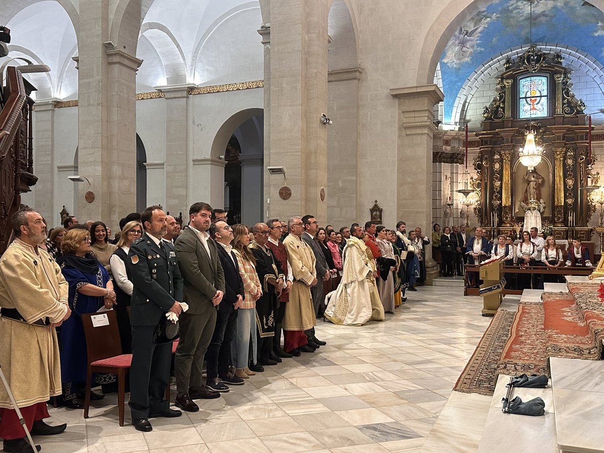 laInvasionCieza's tweet photo. SANTA MISA Y OFRENDA FLORAL EN HONOR A SAN BARTOLOMÉ 

Imágenes de la Santa Misa y Ofrenda Floral en honor a San Bartolomé.

#FiestasdelEscudo #fiestasdelescudo2024 #invadimoslasredes #lainvasion #Cieza #RegiondeMurcia #undef #morosycristianos
#Ciezamuchomásdeloqueves https://t.co/xMeIxyv7KS
