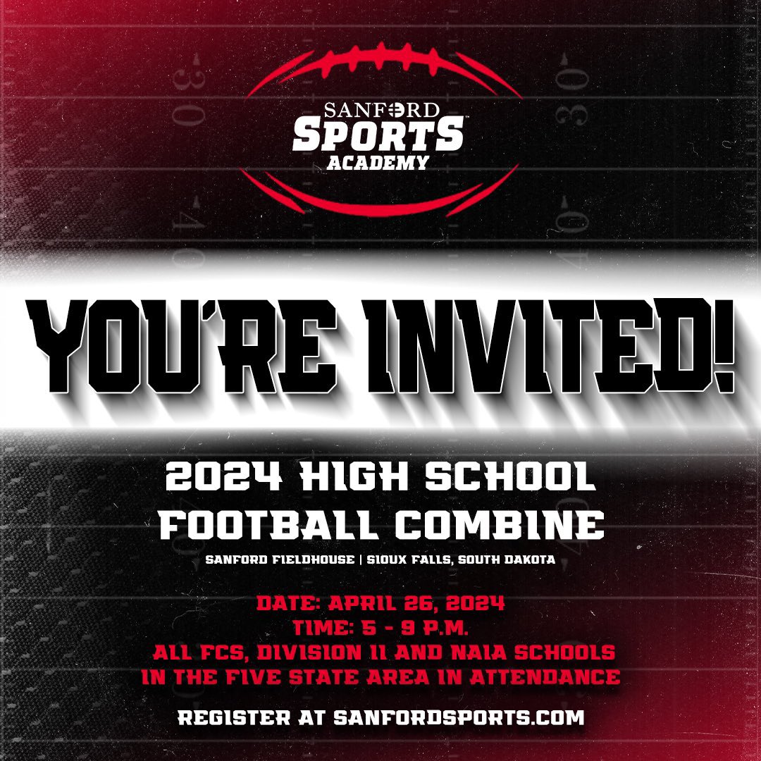 thanks for the invite <a href="/riggsfootball/">Coach Riggs</a>