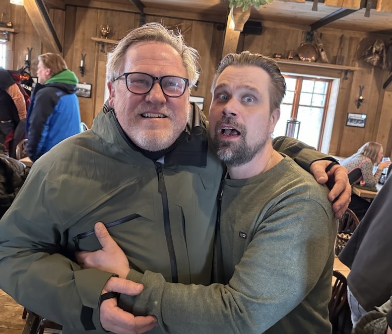 Helt övertygad att jag hade träffat Tommy Körberg….verkar ha haft fel