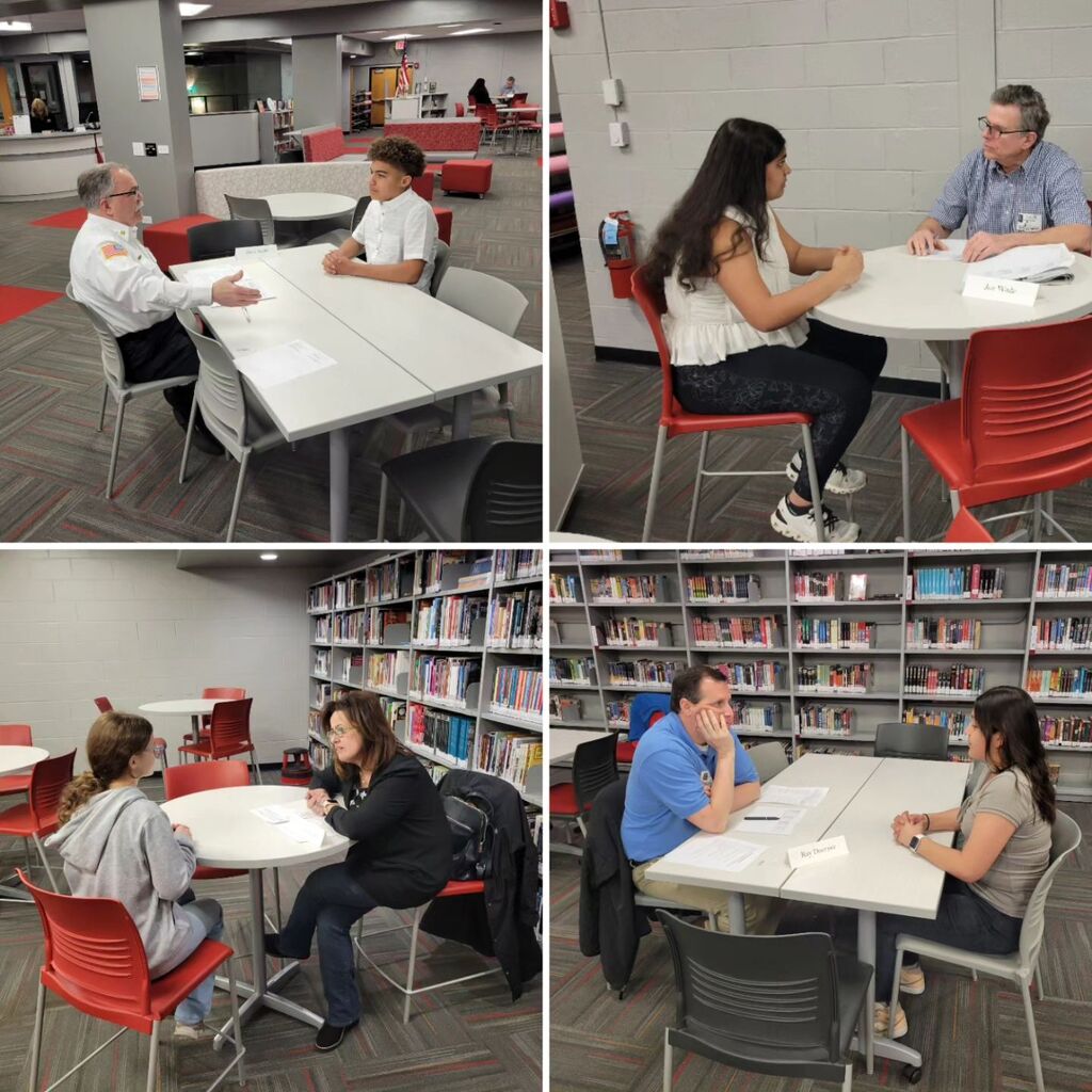 Calling all future leaders! Get ready to impress! Our middle schoolers are participating in mock interviews with local community leaders from the park district, fire department, police department, and village hall. This is an amazing opportunity for stu… instagr.am/p/C5_qYZqpqas/