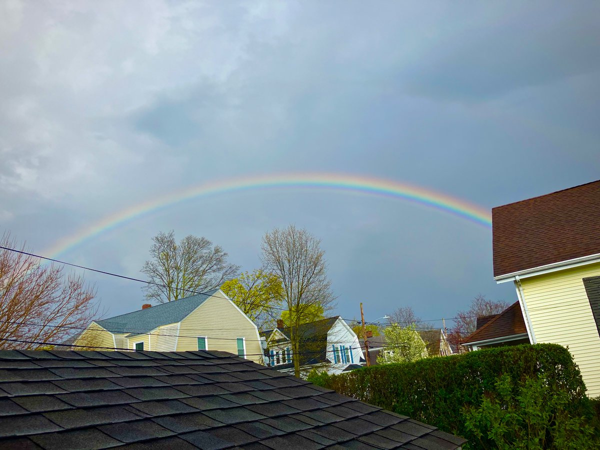 Rainbow over Glenwood Ave.