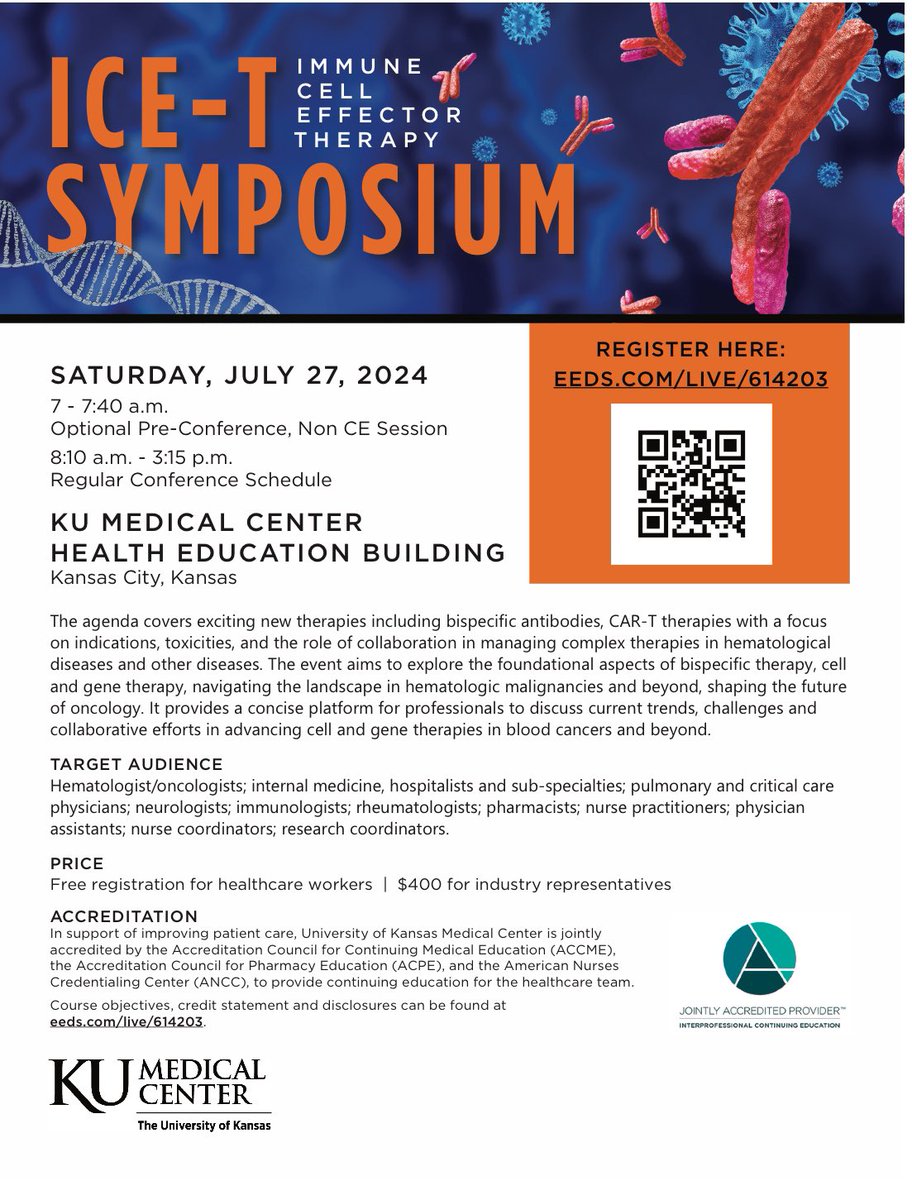 Can the @POTUS give something for the ICE-T symposium! We are trying our best to get cell therapy available to all #myeloma patients! We Just want 2-3 million dollars! #USMIRC @USMIRCNEWS #MedEd #MedTwitter #mmsm