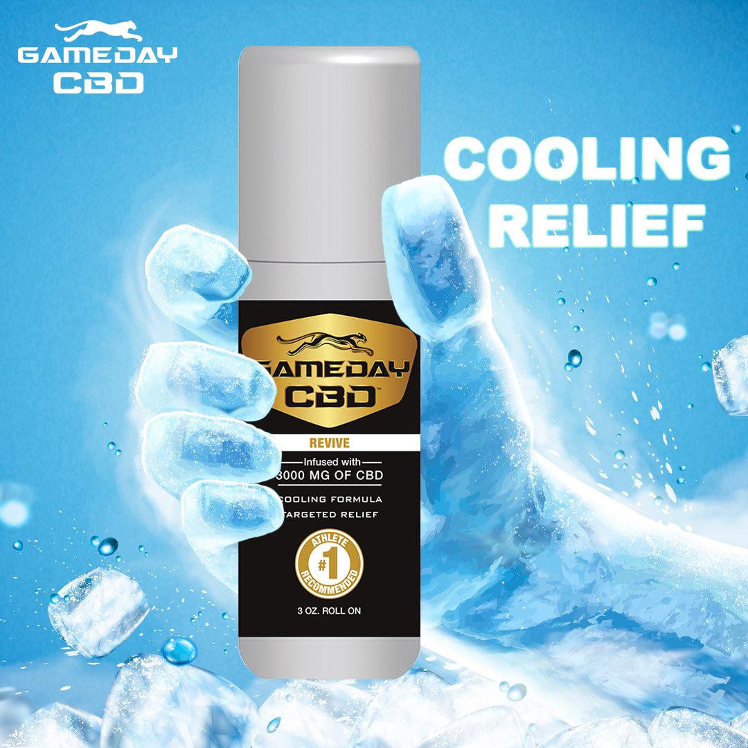 Gamedaycbd's tweet photo. Sore from a workout ?

Get instant cooling relief with our #CBD Roll on ❄️ 

Elevate your #recovery game 🚀 
Use code COOL for 20% off 

https://t.co/2VC2VFzAho https://t.co/c1aPpEG9BJ