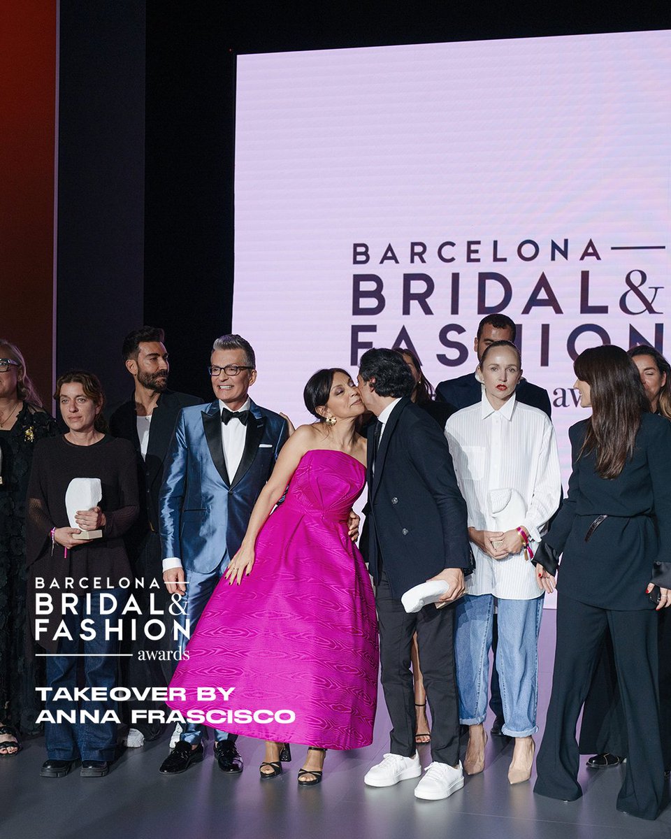 Takeover of Barcelona and Bridal Fashion Awards by @annafrascisco. Congratulations to all the winners 🏆✨ #NOW #BBFW24 #Barcelona