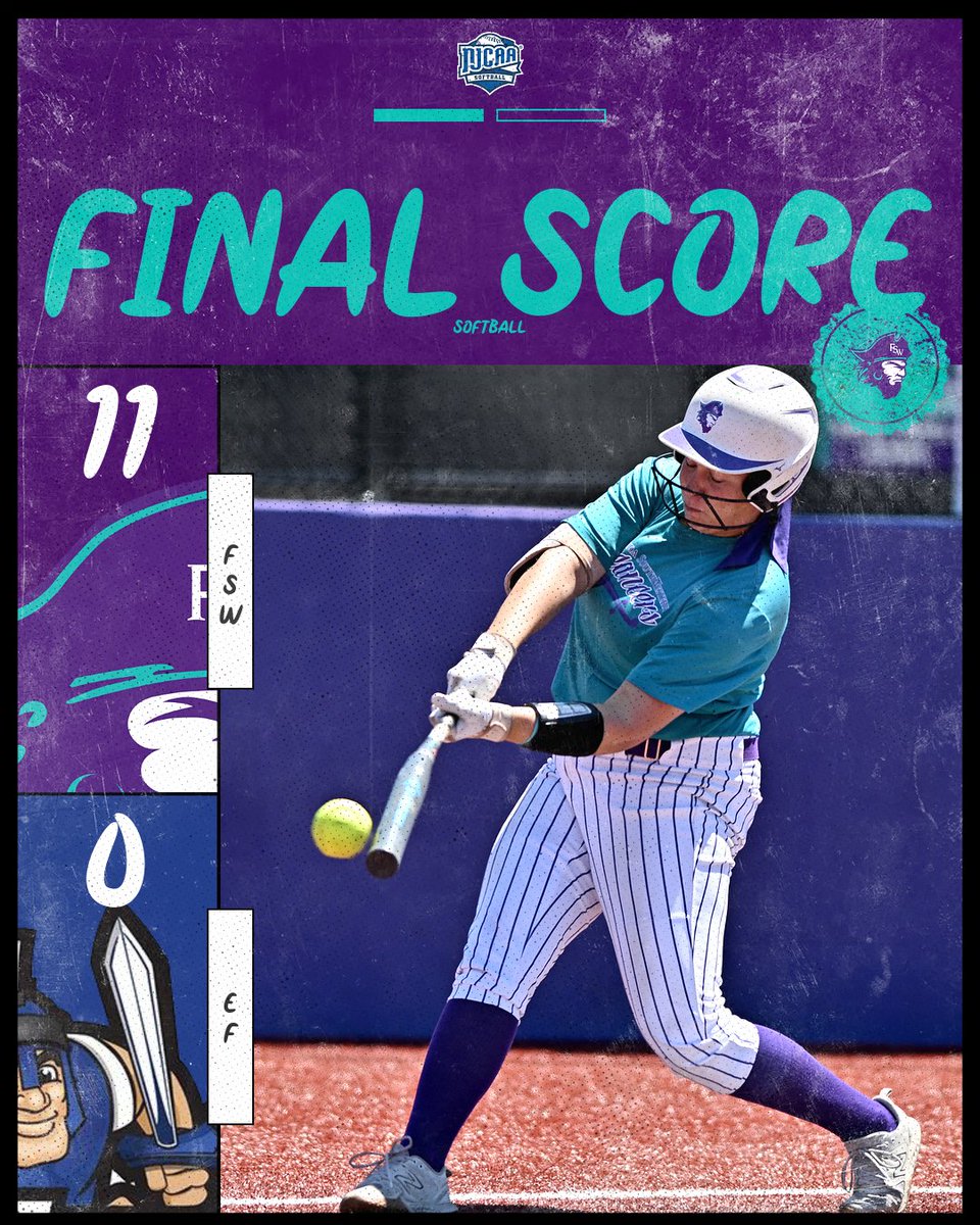 SB: BUCS WIN!! FSW dominates Eastern Florida in game one 11-0. Skylar Brennan and Virginia Mambelli combine to go 5-5 with four doubles and five RBIs at the plate while Lea Chevrier twirls a complete game shutout in the circle for the Bucs.