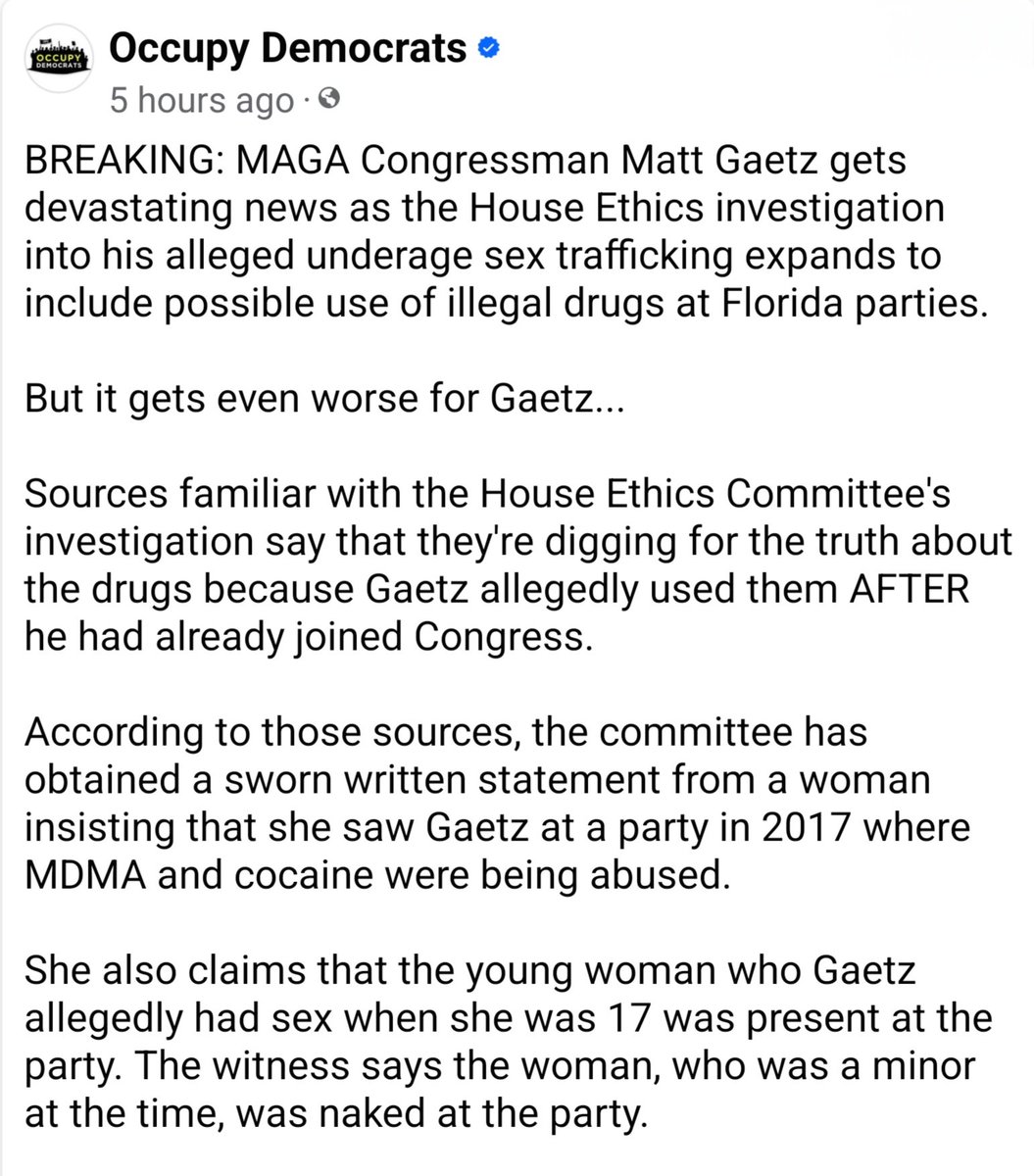 Uh-oh, @RepMattGaetz @mattgaetz you in trouble girl? I hope they bring your corrupt, Venmo paying, pedophile ass down!! 👇👇👇👇👇👇👇👇👇👇