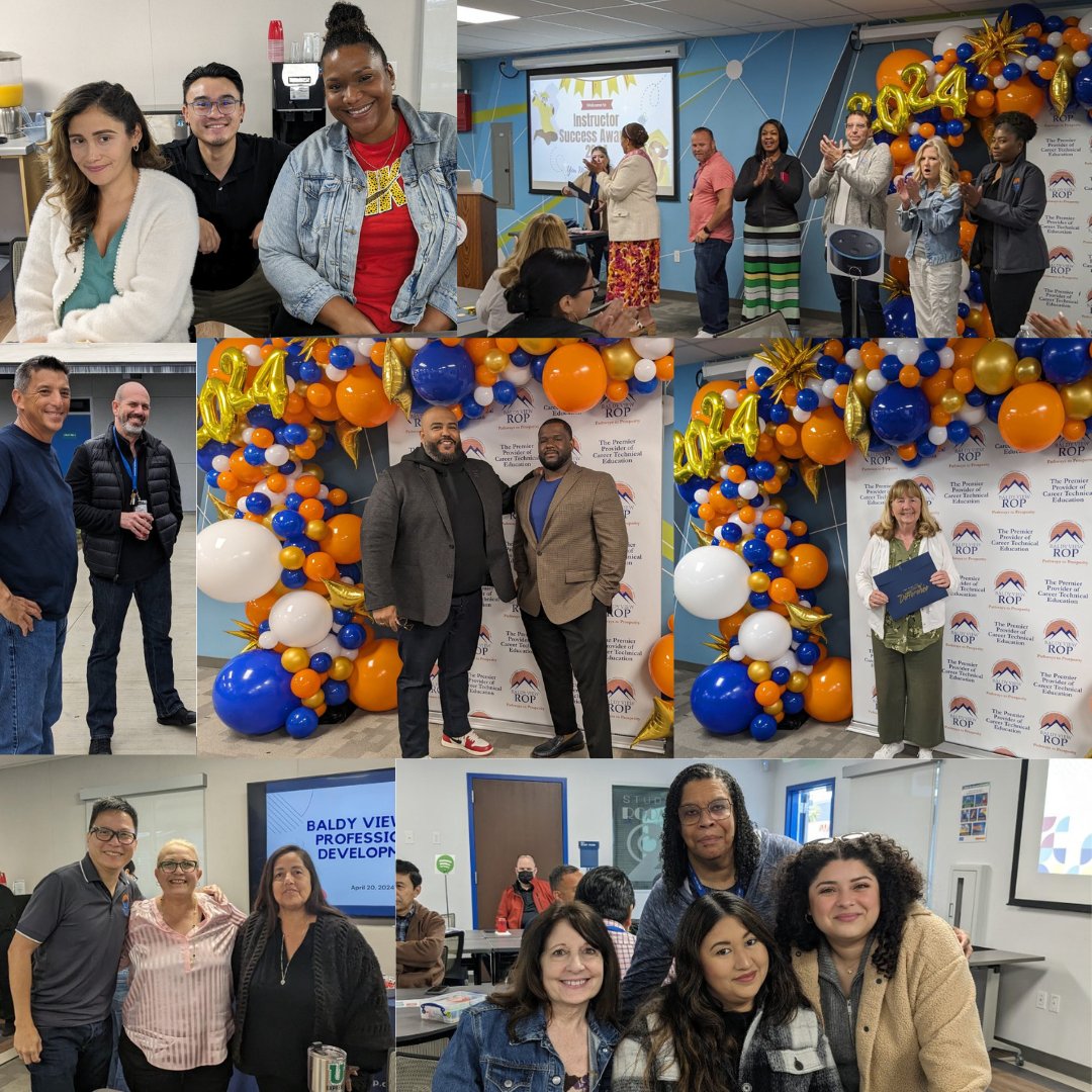 We @Baldyviewrop had a wonderful morning celebrating our instructors and learning all about AI in the classroom during our Professional Development! We thank our incredible presenters from #RCOE for their expertise, and our amazing teachers, and staff for their participation!