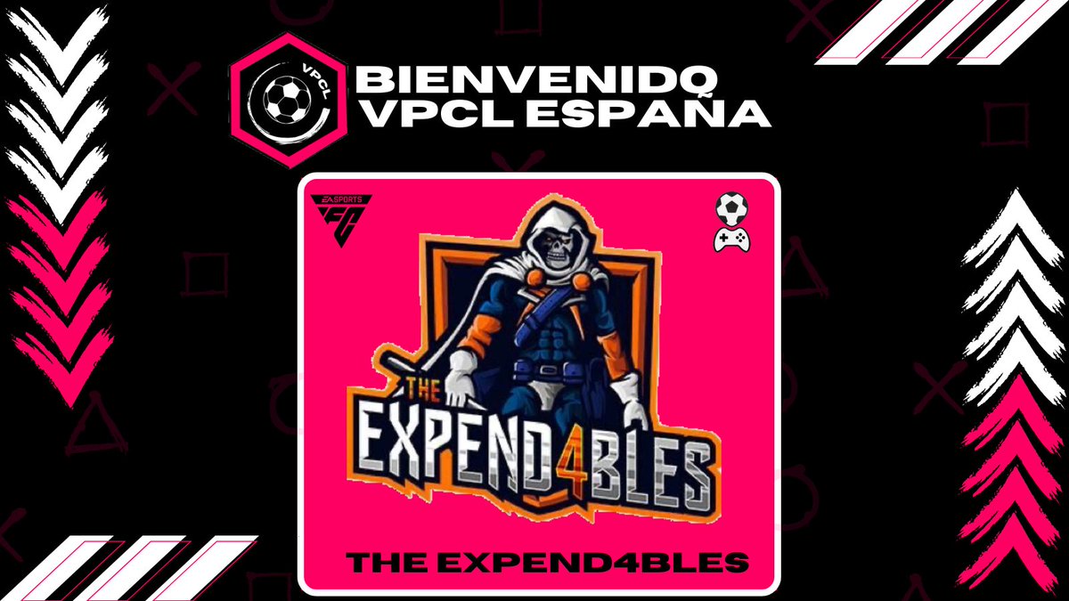 VPCL España (@vpcl_spain) on Twitter photo 🚨ANUNCIO🚨
6/12
Presentamos a nuestro sexto equipo, en el intermedio de presentaciones de la división para disputar la <a href="/transferplay_es/">TransferPlay App</a> league.
Damos paso a la bienvenida de <a href="/TH4_Spain/">THE EXPEND4BLES</a> a VPCL. 🚨ANUNCIO🚨
6/12
Presentamos a nuestro sexto equipo, en el intermedio de presentaciones de la división para disputar la <a href="/transferplay_es/">TransferPlay App</a> league.
Damos paso a la bienvenida de <a href="/TH4_Spain/">THE EXPEND4BLES</a> a VPCL.