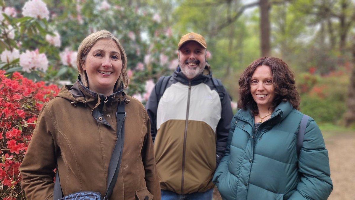 BinaryPJ's tweet image. Five years ago today, Rupert died. A few BVers past and present and @opusfive got together to remember him in one of his favourite places, The Isabella Plantation