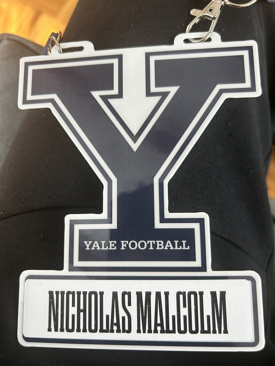 I had a great time at Yale’s spring game and campus tour. Loved watching the team compete and get better! @yalefootball @CoachRenoYale @coach_smcgowan @coach_spinnato @dw71glox @CRHFootball