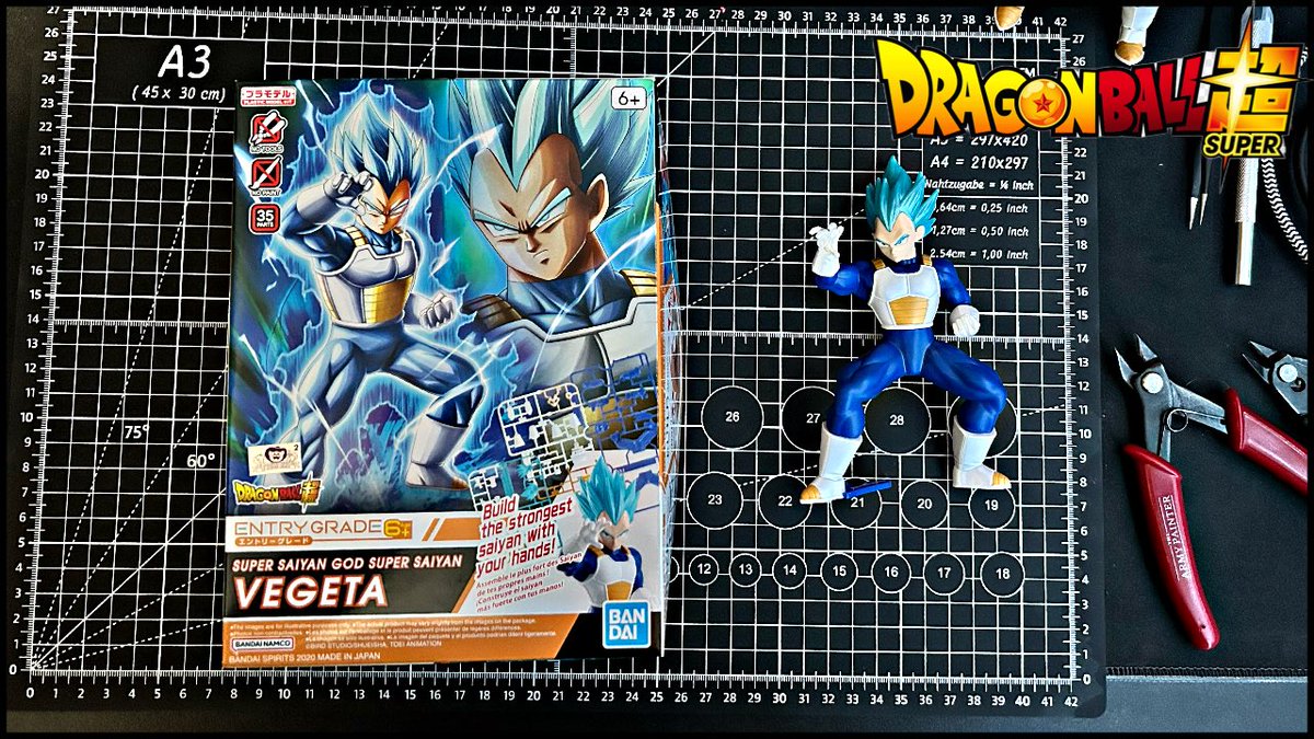 Bandai Entry Grade Super Saiyan God Super Saiyan Vegeta Model Kit Review #dragonballsuper #dragonball #ssgssvegeta #vegeta #supersaiyanblue #modelkit #bandai #everythingsplastic #review youtu.be/B8x2HKw5JEw?si…