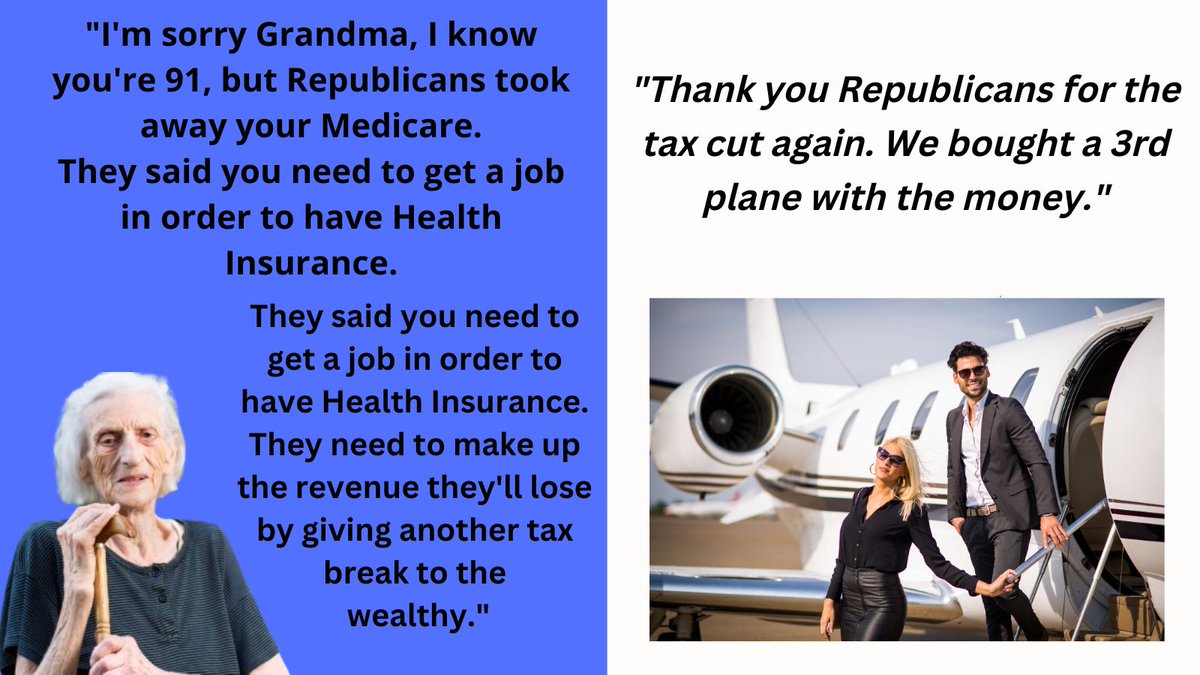 House Republicans Budget Plan for FY2025 - Part 1 ➡️Turn Medicare into a voucher plan, which could eliminate seniors’ coverage guarantee ➡️Repeal the Inflations Reduction Act (IRA), which would raise Medicare costs for beneficiaries VS ➡️Making the 2017 tax cuts permanent,