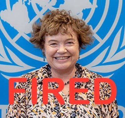The evil pro separatist terrorist drug addict @CatrionaLaing1 who misused her United Nations role to divide and create mistrust between the Somali people is now fired for corruption and misusing funds intended for the poor. The UN reputation is ruined by people like her.