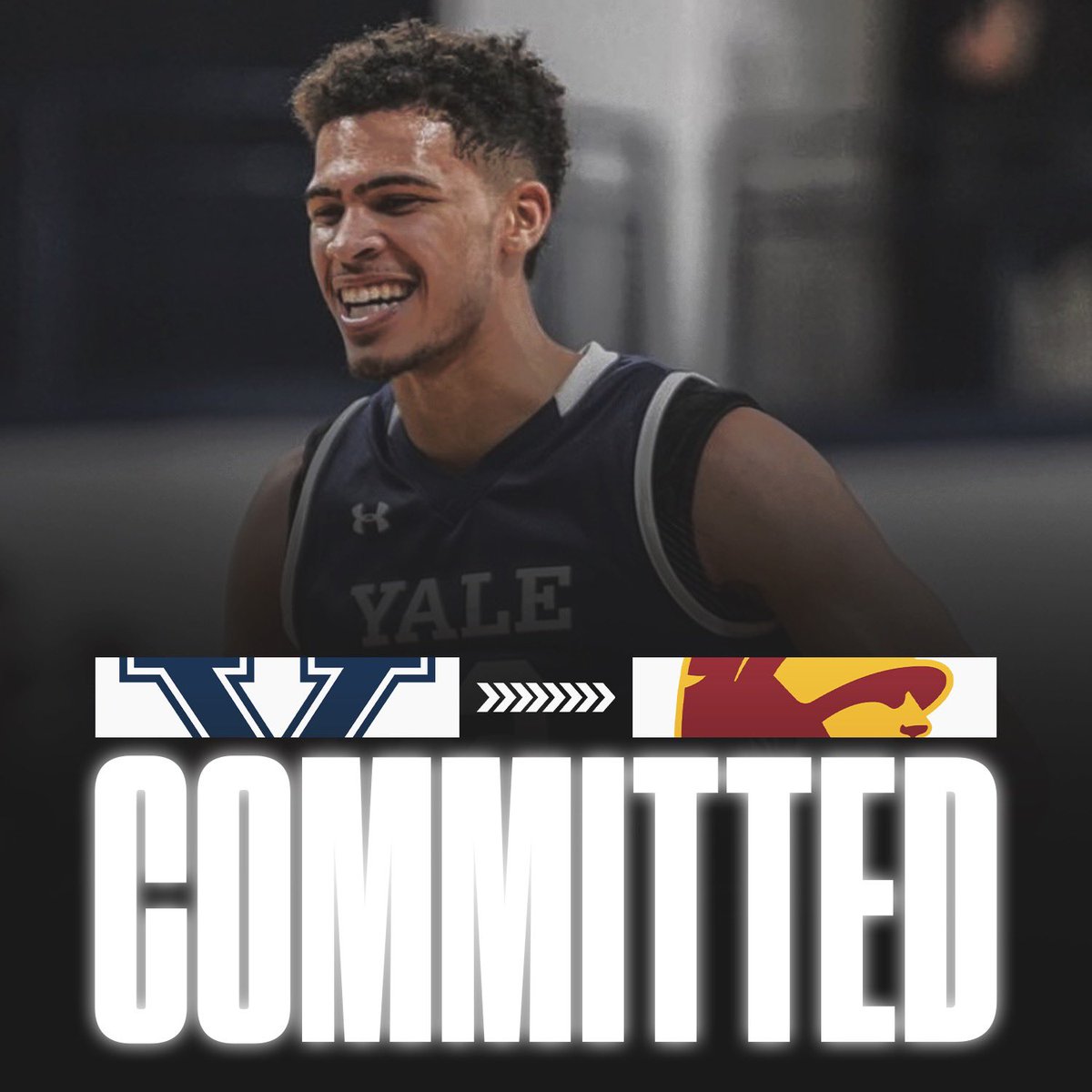 BREAKING: Yale transfer Matt Knowling has committed to Eric Musselman and USC, he tells me. Averaged 11.6 points on 56.7% shooting as a senior.