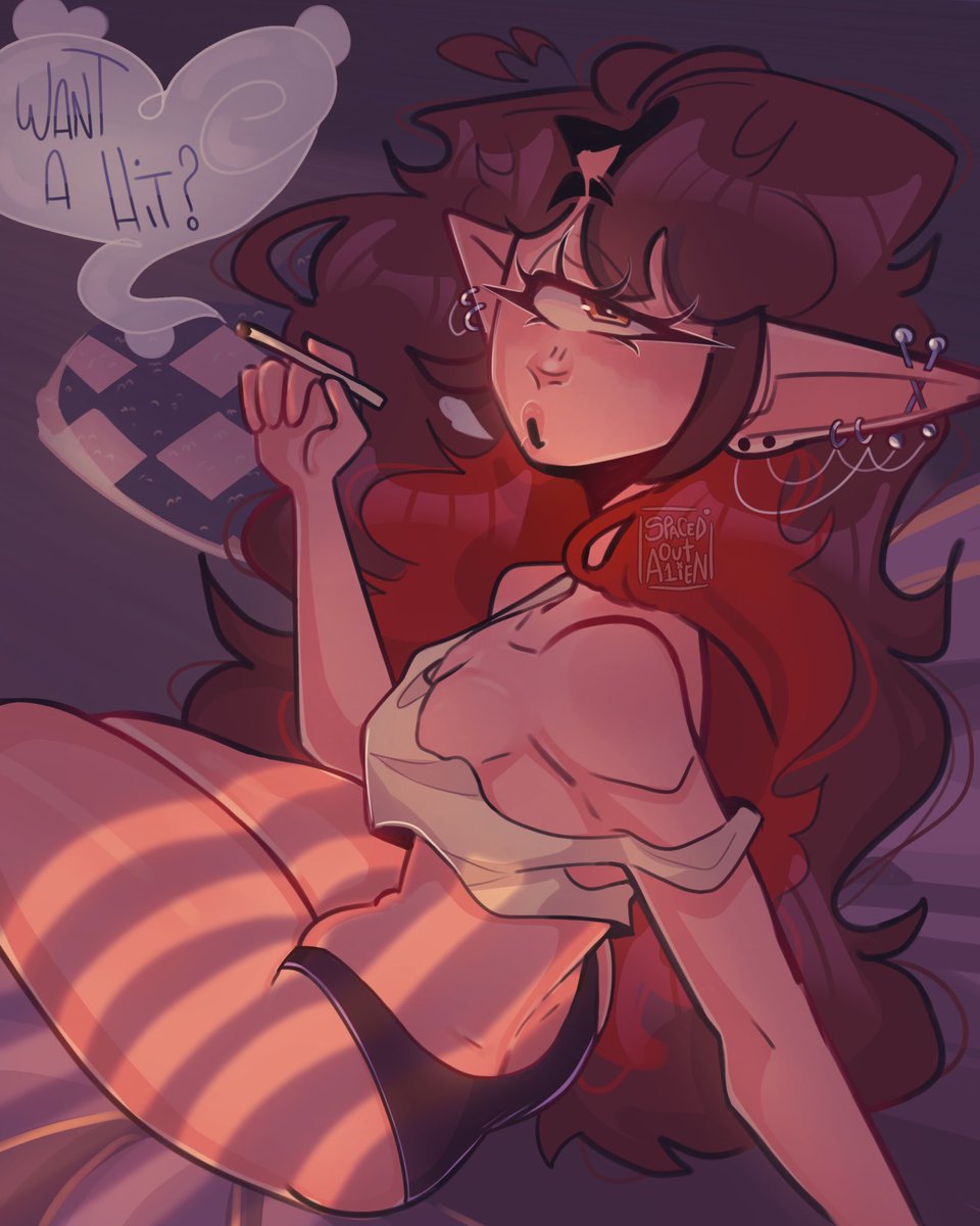 spacedouta1ien's tweet photo. 4/20 oc doodle 
#art #monstergirl https://t.co/D6LiLeONuF
