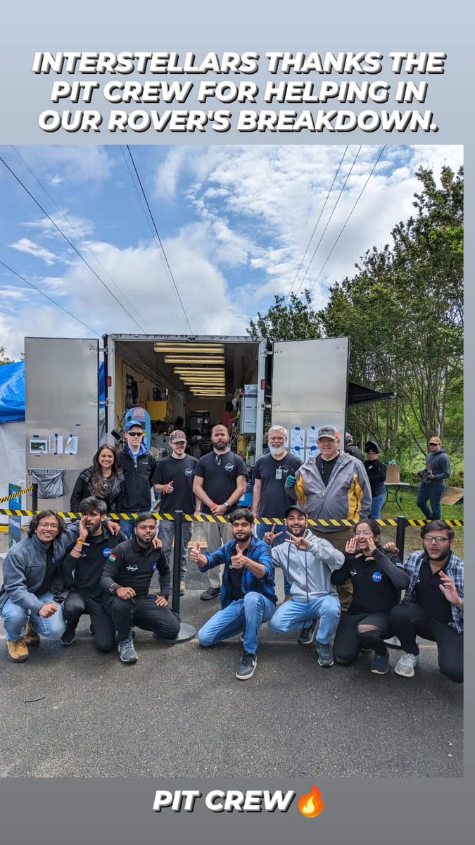 SAEKIET1's tweet photo. TEAM interstellars feels thankful of the Pit Crew for helping and cheering, throughout. https://t.co/TQM9oyBMLR