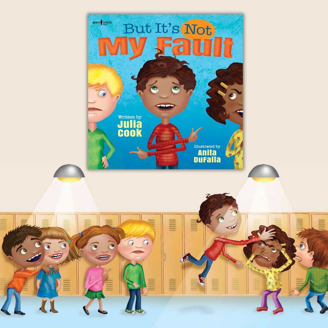 A Julia Cook classic, 'But It's Not My Fault' is a great storybook for teaching children to stop making excuses and blaming others when they make mistakes. Learn more or buy your copy today: bit.ly/4d95DWk