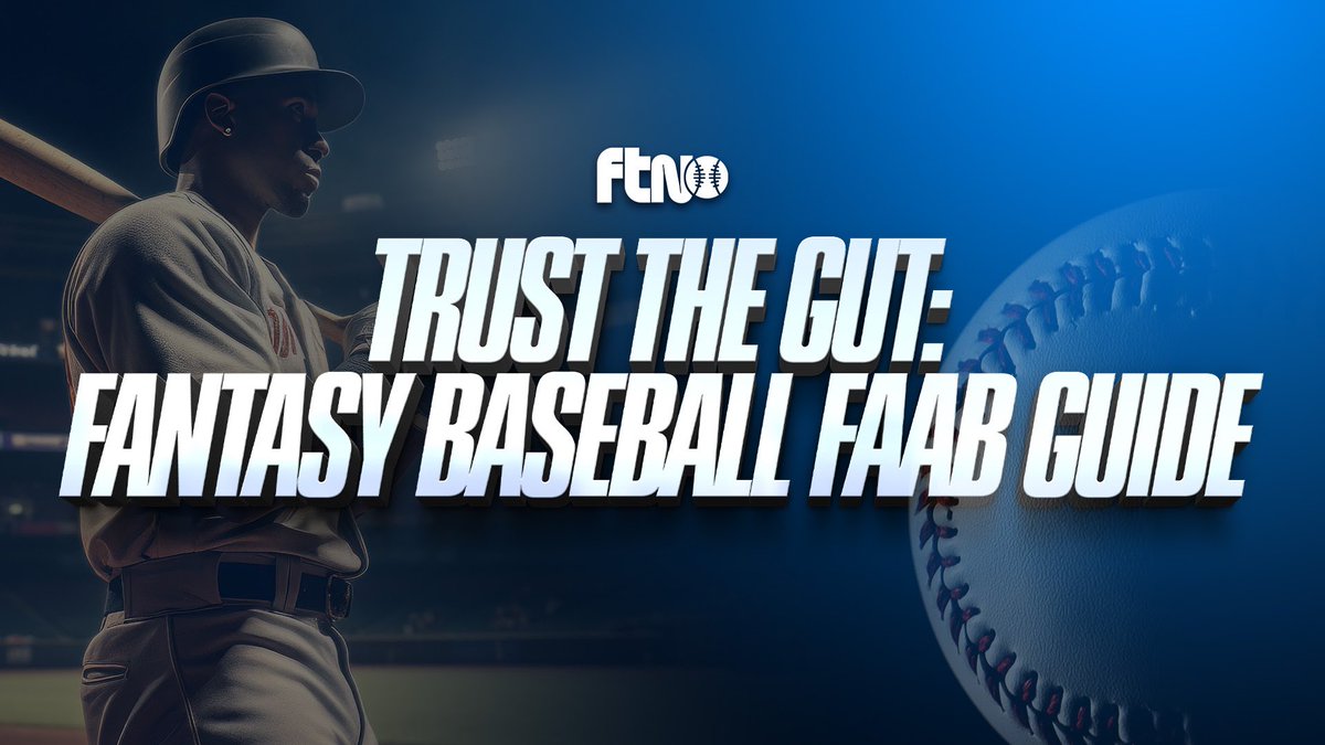 Same FAAB Report, new look! Here’s this week’s Trust the Gut ⚾️ You can download the 15 and 12-team data tables too: 15tm: ftnfantasy.com/fantasy/mlb/15… 12tm: ftnfantasy.com/fantasy/mlb/12… 🔗 ftnfantasy.com/mlb/trust-the-…