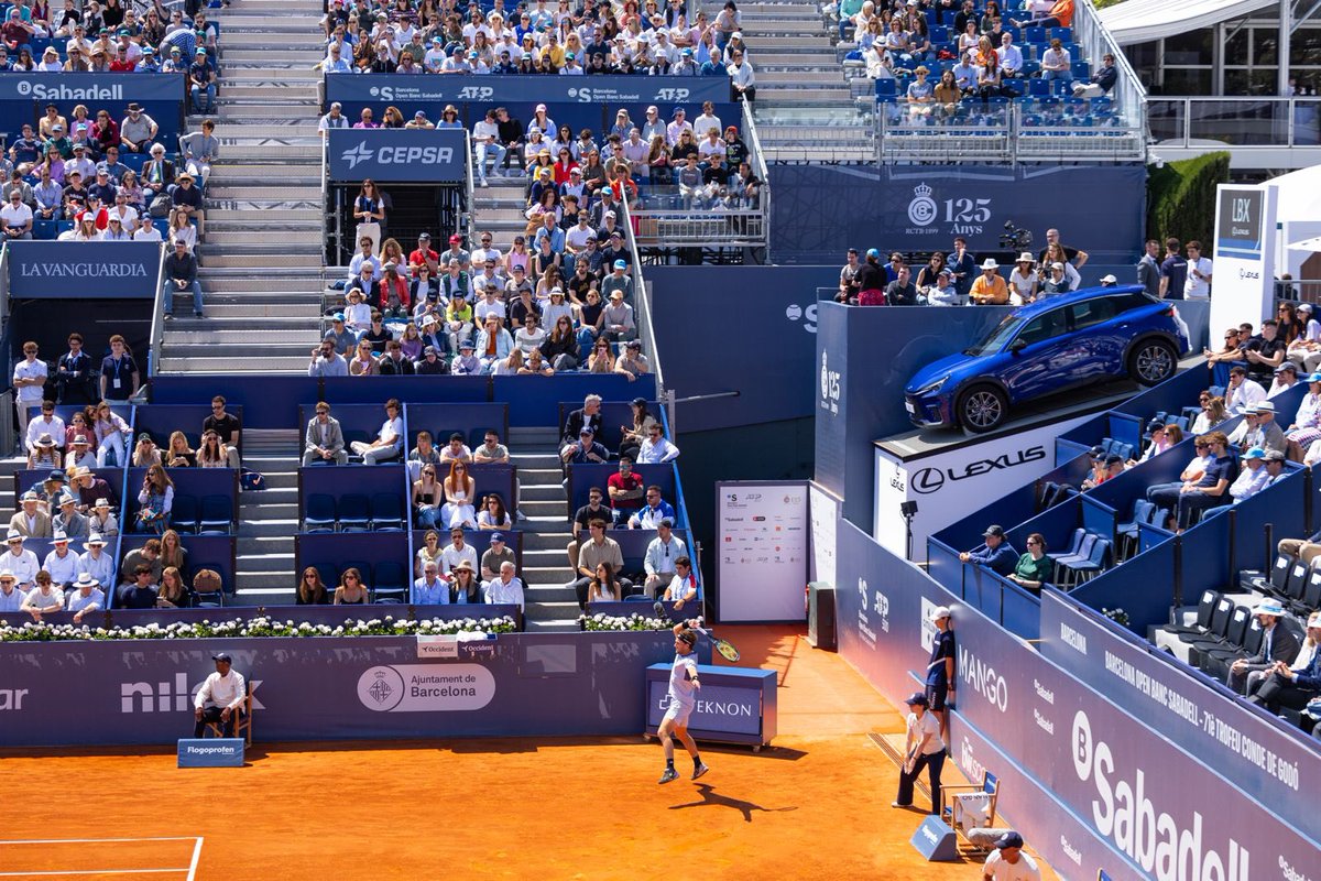 El LBX Tennis Match en el Barcelona Open Banc Sabadell - 71º Trofeo Conde de Godó. 🎾 #LexusATP #ExperienceAmazing