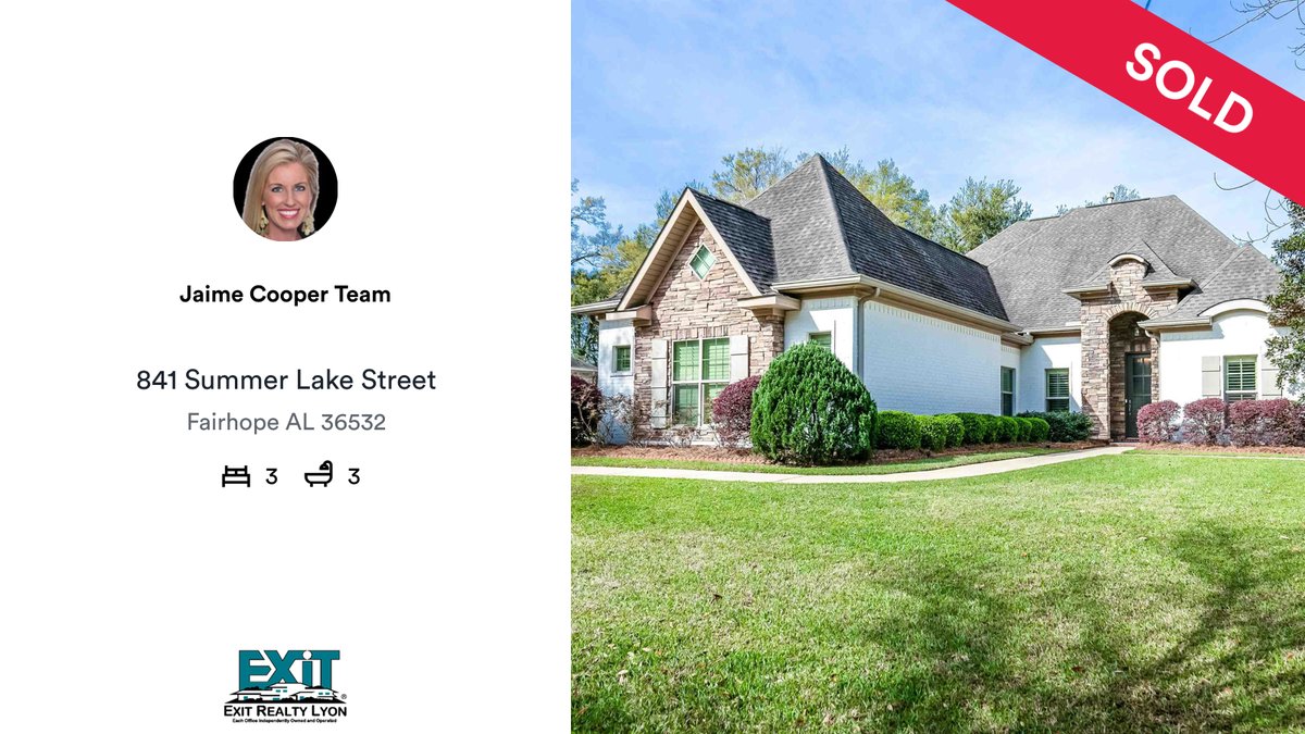 🛌 3 🛀 3 📍841 Summer Lake Street CONGRATS on another successful sale with EXIT REALTY LYON!!! rma.reviews/AZAnZmFm2vjA