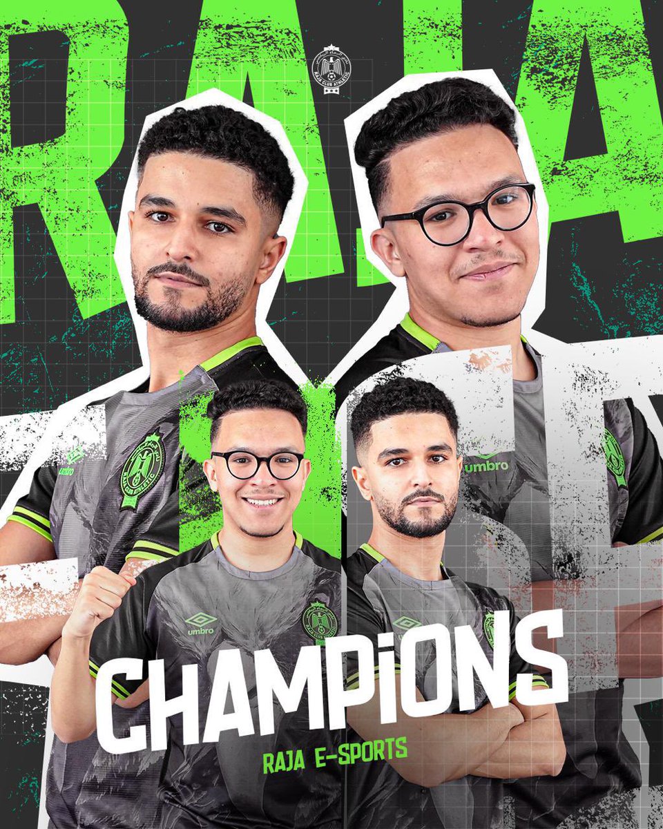 We’re very proud of you, champions 💚🏆