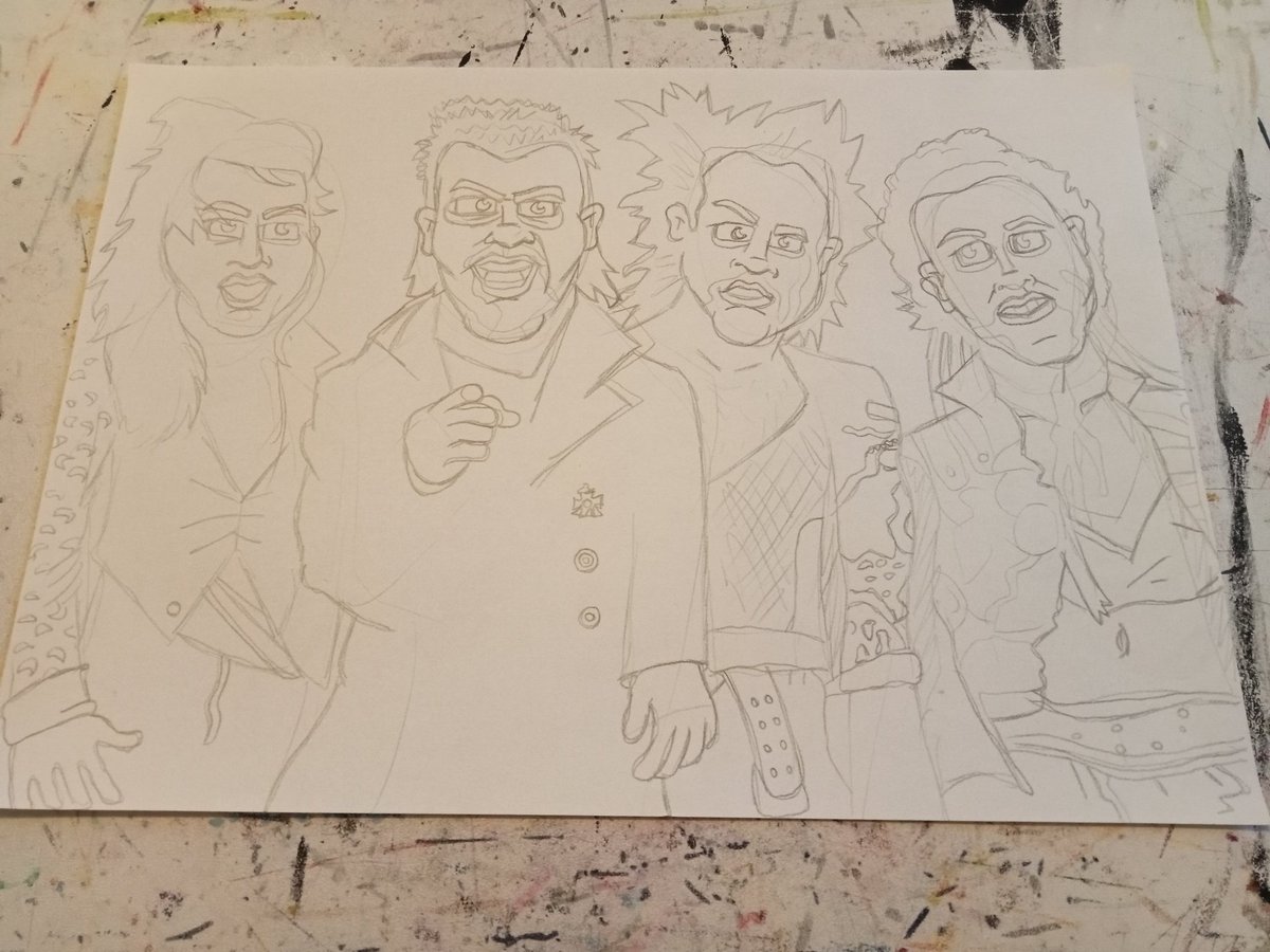 #NEWPROJECT!! Follower requested. Well people are strange... And you shouldn't cry little sister. I absolutely love this #movie... #TheLostBoys!! I've been drawing a lot of things with bl00d lately, Oops!! 😅🎨🎬🎷🥡 #WorkInProgress 

#artistsonx #maninpaint #80skid #geek