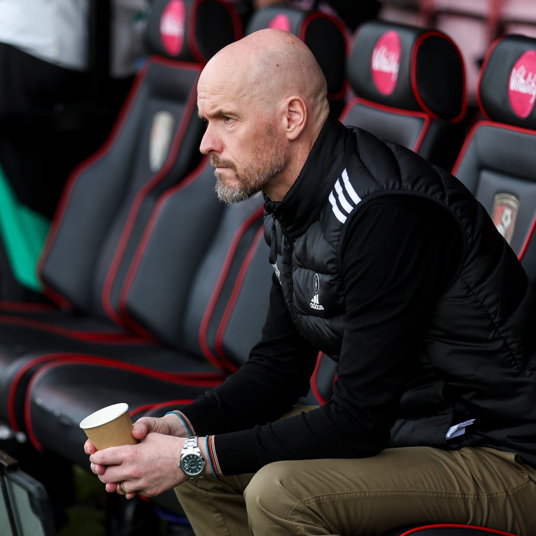 ManUnitedZone's tweet image. Sources close to Ten Hag believe he will walk out at the end of the season if he doesn&apos;t get assurances from Ratcliffe’s INEOS Group about their commitment to him [@MullockSMirror]