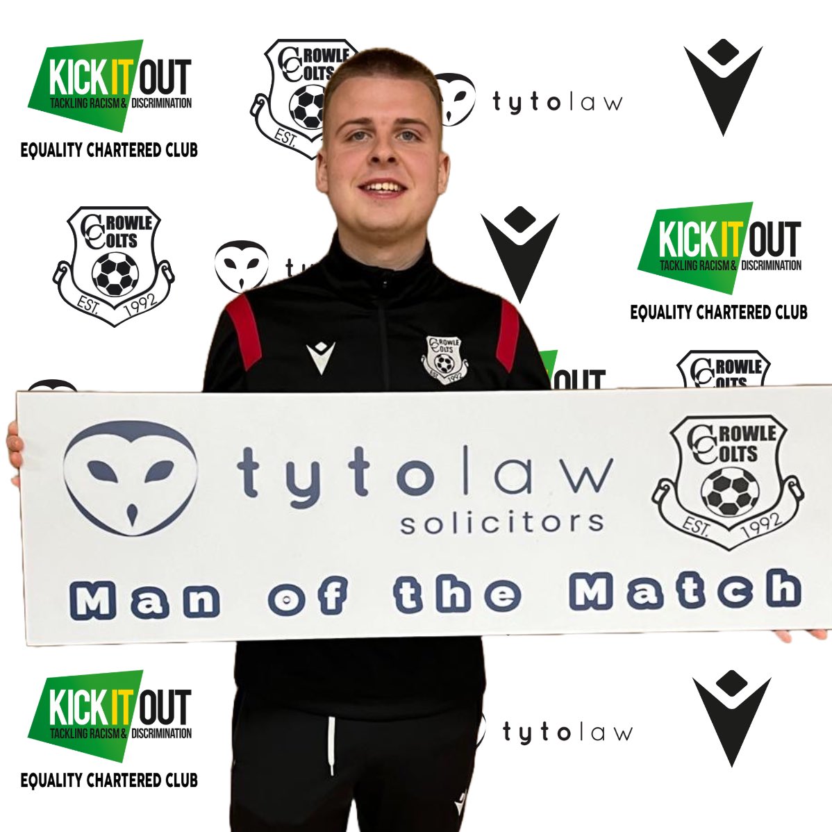 Today’s Tyto Law Solicitors Man of the Match was awarded to Alexander Stenhouse.