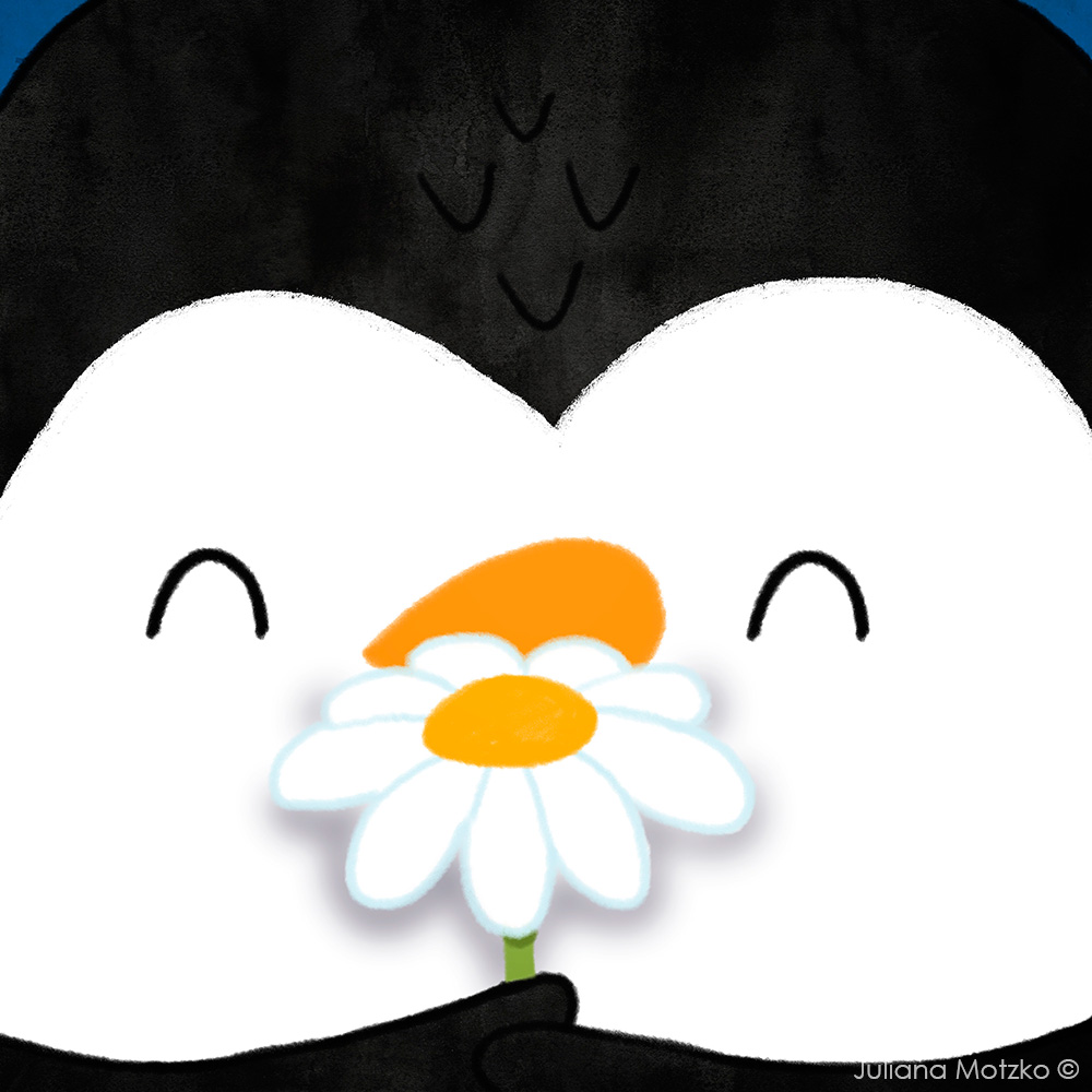 Some flowers for you!
#ThePenguinsFamily #penguin #flowers #cute #PenguinsLife #life #cartoon #dailylife #illustrator #ilustracao #kidlitart #kidlitartist #插图师 #企鹅 #插画 #JulianaMotzko