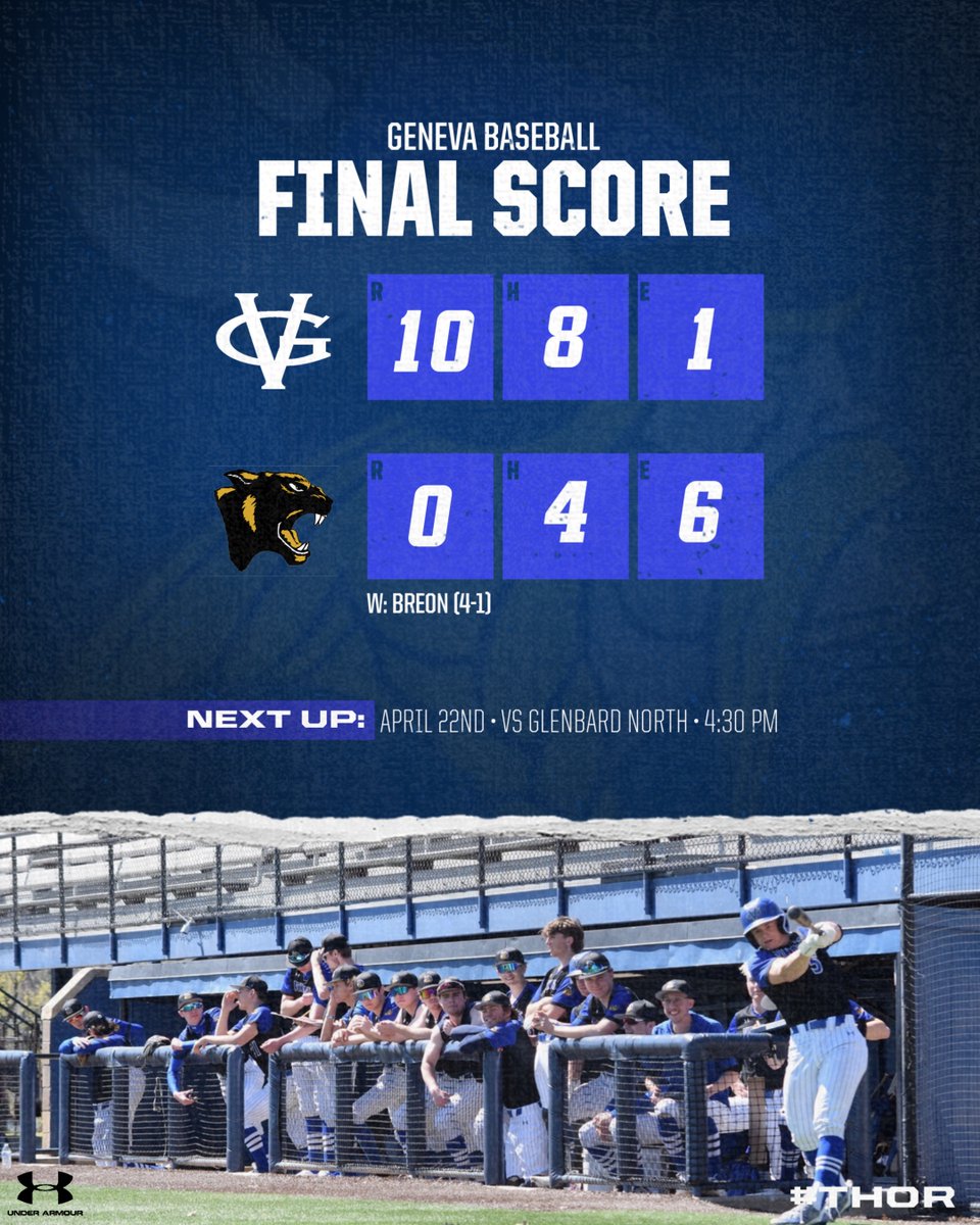 GenVikBaseball's tweet photo. VIKINGS WIN!
Back at home on Monday for game 2!
#THOR https://t.co/xpcGWThTd9