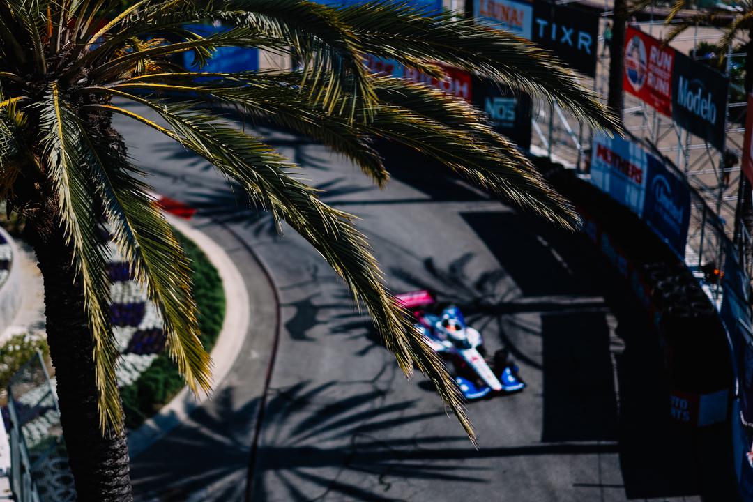 It's pole for @FRosenqvist at Long Beach! 🌴👏 #Honda #INDYCAR #AGPLB