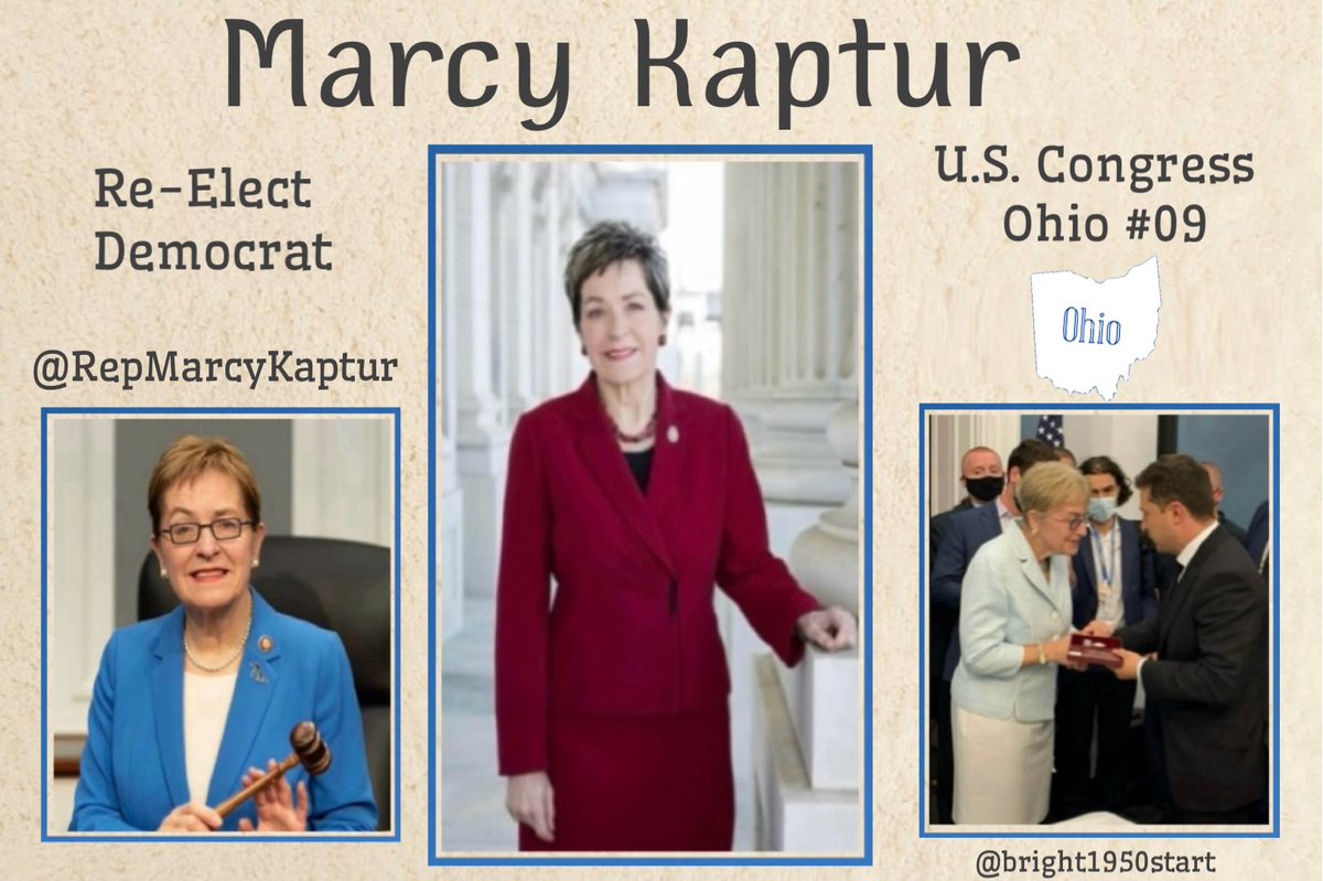Marcy has a 41 year tenure in the U.S. Congress for Ohio-#09 Support given by @RepMarcyKaptur resulted in 21M to rural broadband expansion and 10M+ to Northwest, Ohio for rail via an Infrastructure deal secure.actblue.com/donate/marcyka… #DemVoice1 #LiveBlue #ResistanceUnited #ONEV1