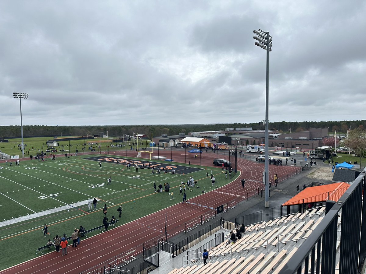 This weekend, Barnegat High School plays host to the Cam Newton 7 on 7 tournament 🏈 #barnegatinspires