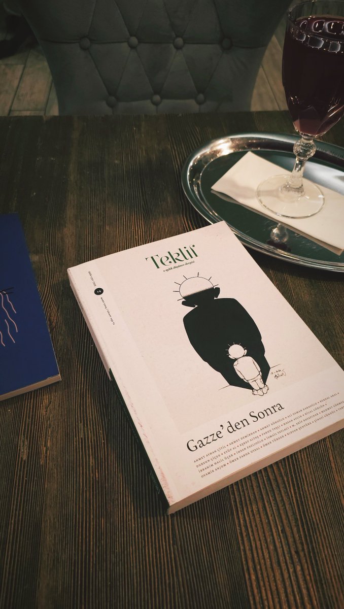 The latest issue of the Teklif journal entitled «After Gaza» 'The Gaza incident has removed the mask from the face of Western institutions. Now it is time to remove the veil that has descended on the eyes of Muslims and humanity.' A gift from @IHalilUcer hoca