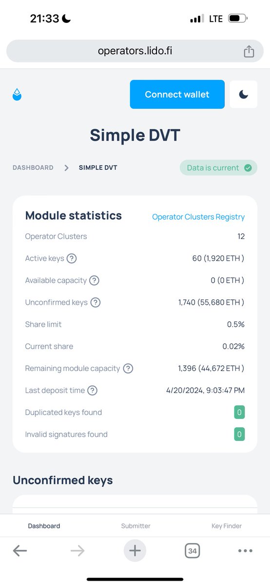 KimonSh's tweet image. The first @LidoFinance Simple DVT validators were just deposited to!

Huge congrats to all @ObolNetwork participants.

And it gets better - @ssv_network participants are expected to be proposed to the DAO in just the next couple weeks. 

Solo stakers using Lido are here!