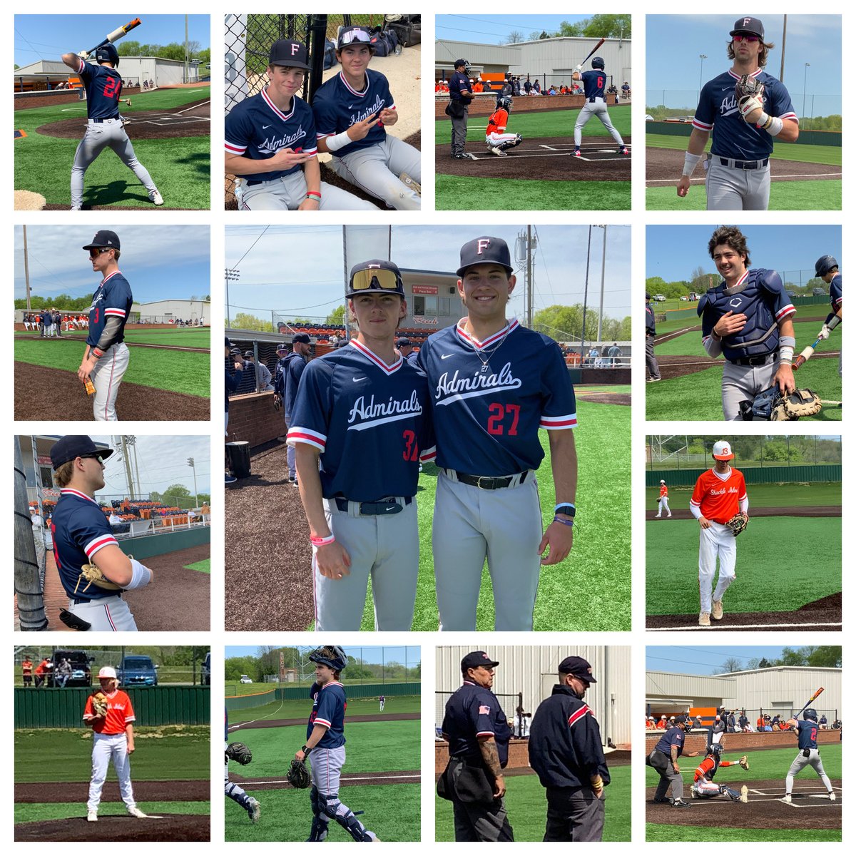 Scenes from today’s Farragut Admirals 2-0 victory over the Beech Buccaneers ⚾️⚓️😎 The Ads (24-5) have now won 20 of their last 21 games! In this weekend’s 3-game sweep in Middle Tennessee, Farragut’s pitching staff allowed only one total run ⁦@AdmiralGameday⁩
