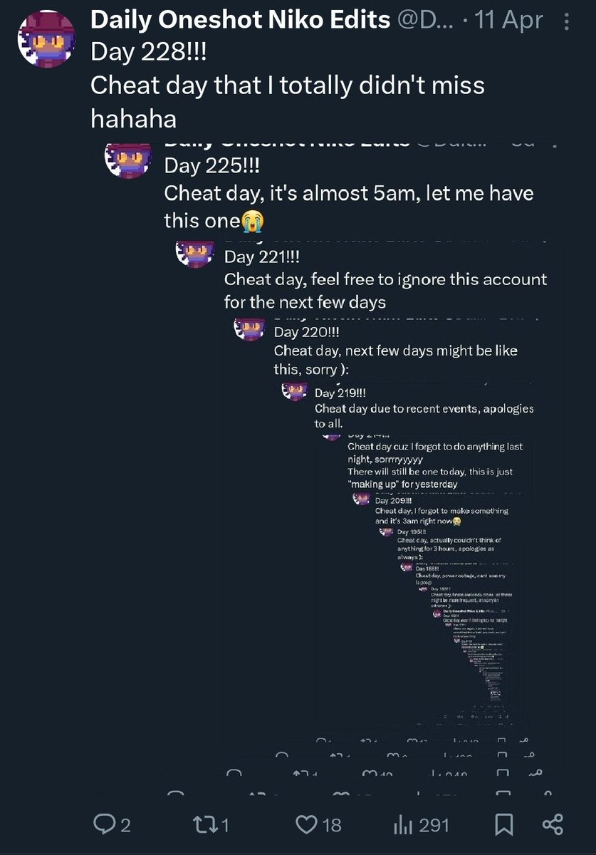 Daily Oneshot Niko Edits tweet media