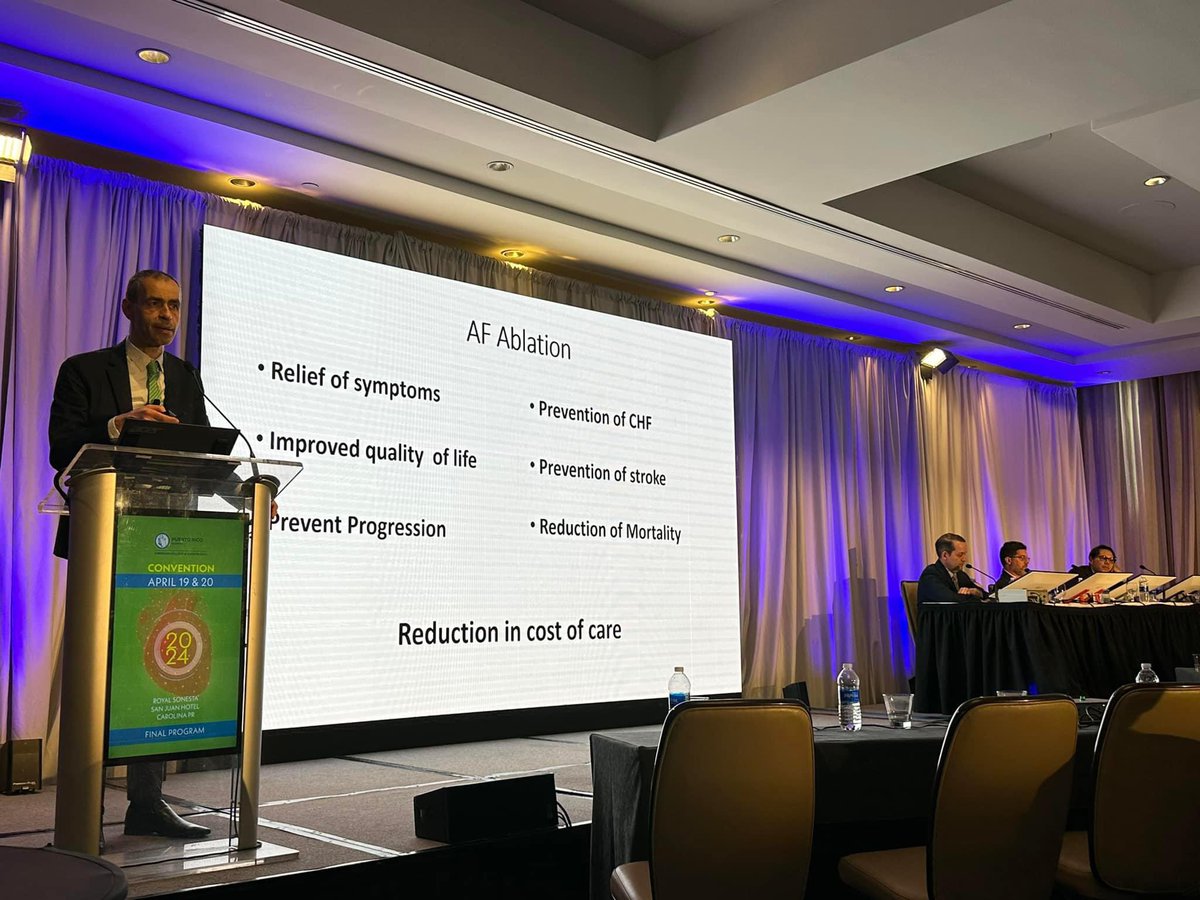 Y nuestra última sesión, manejo de arritmias cardíacas.