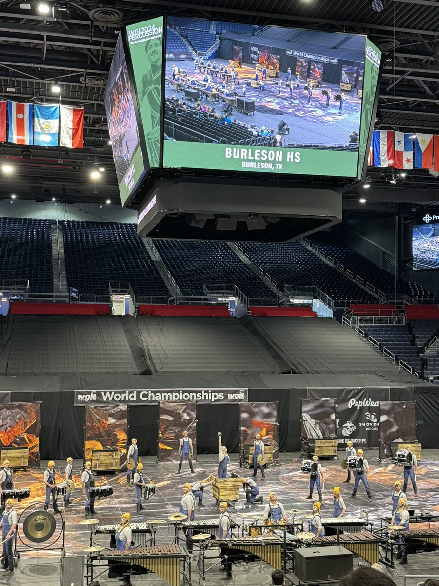 Congratulations on an incredible season <a href="/Burlesonhsband/">Spirit of the Elks</a> Drumline! 11th place in Open class at WGI World Championships, and the highest placed Texas group in open class!  <a href="/BISD_FineArts/">BISD Fine Arts</a>