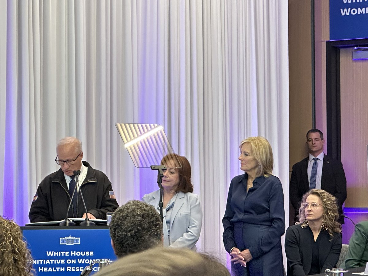 Such a pleasure to hear from @FLOTUS today at a small gathering @CUAnschutz about the White House Women’s Health Initiative. So proud that so many @CUDeptMedicine faculty are engaged and leading in this work!